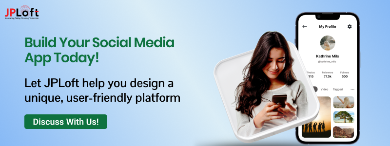 Create a Social Media App CTA